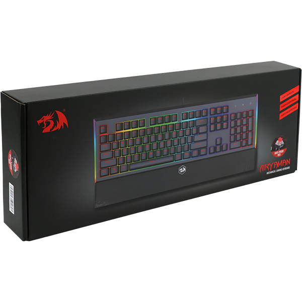 Redragon ARYAMAN K569RGB RGB 게이밍 키보드 (적축)