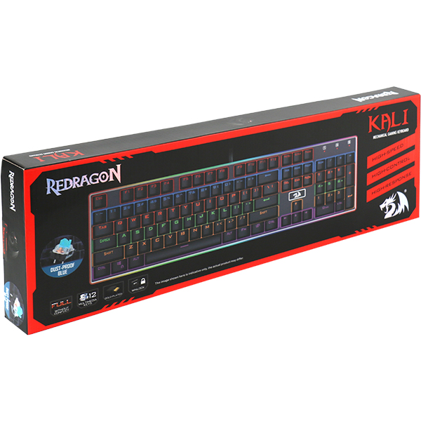 Redragon KALI K577R RAINBOW 게이밍 키보드 (청축)