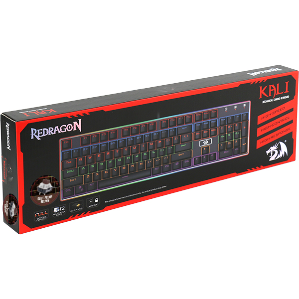 Redragon KALI K577R RAINBOW 게이밍 키보드 (갈축)