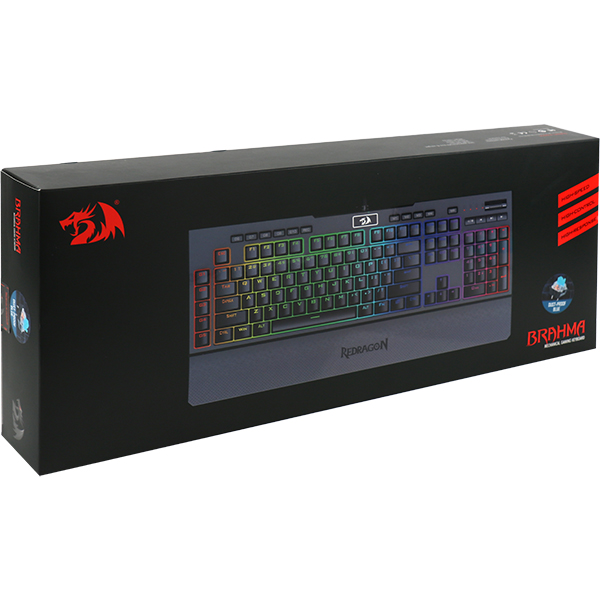 Redragon BRAHMA K586RGB RGB 게이밍 키보드 (청축)
