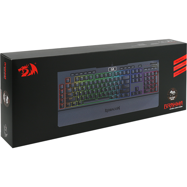 Redragon BRAHMA K586RGB RGB 게이밍 키보드 (갈축)