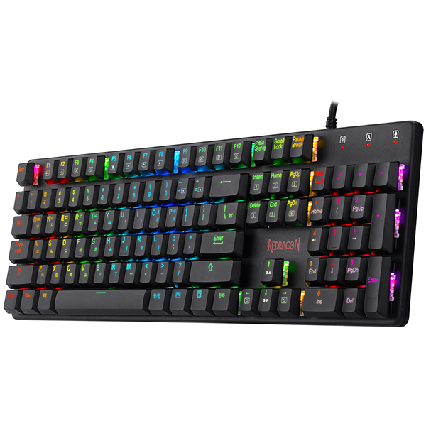 Redragon SHRAPNEL K589RGB Low Profile RGB 게이밍 키보드 (청축)
