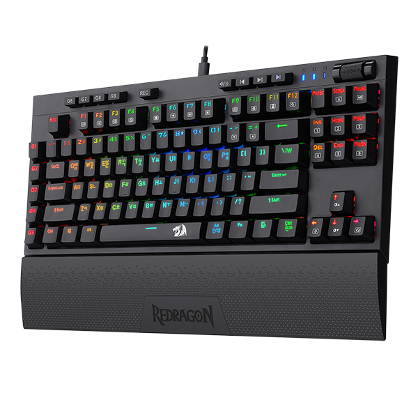Redragon BROADSWORD K588RGB RGB 게이밍 키보드 (갈축)