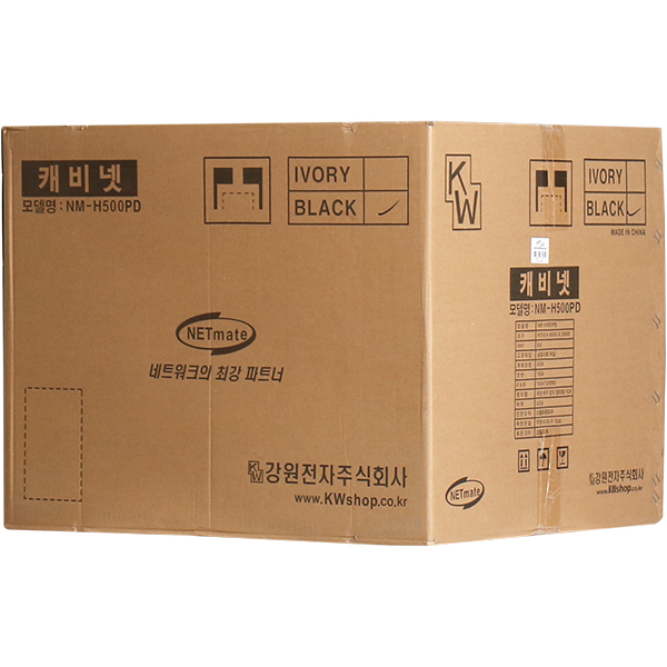 NETmate NM-H500PD 타공문 허브랙(블랙)