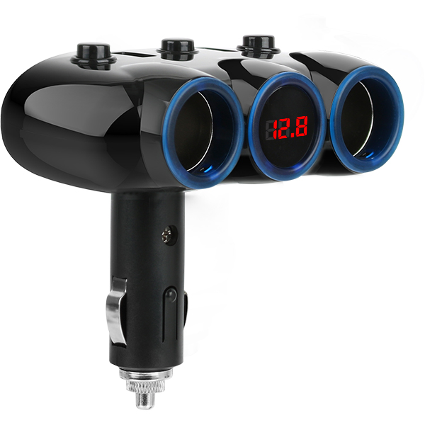 NETmate NM-CJ02 차량용 USB 충전 시거잭(USBx2, 시거 소켓x2)