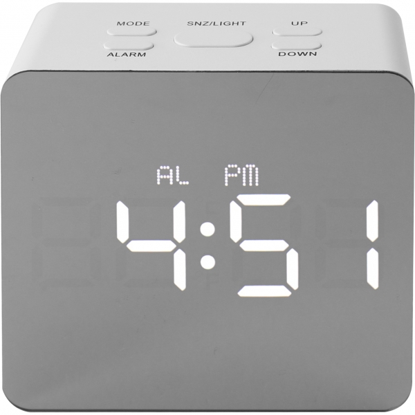 NETmate NM-LC01 심플 LED 미러 클락