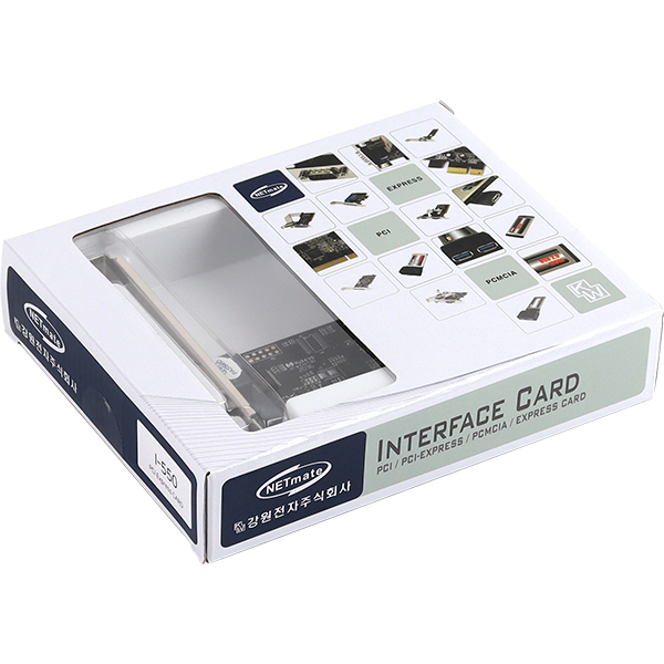 NETmate I-550 1포트 PCI Express 시리얼카드(슬림PC겸용)