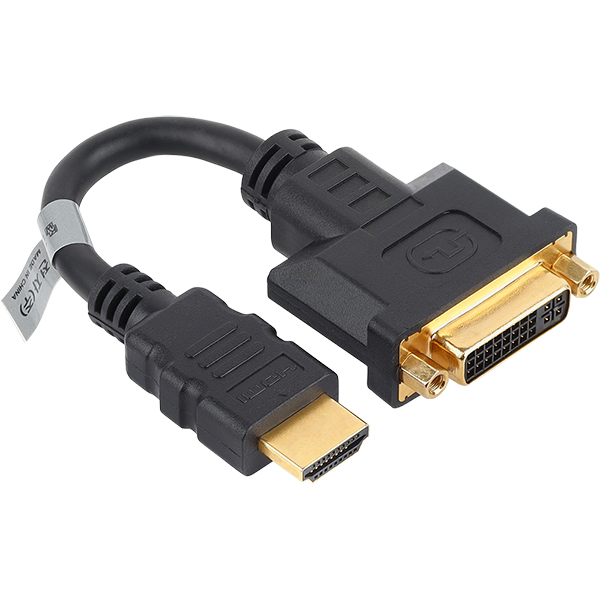 NETmate NMG004 DVI / HDMI 케이블 젠더 0.15m