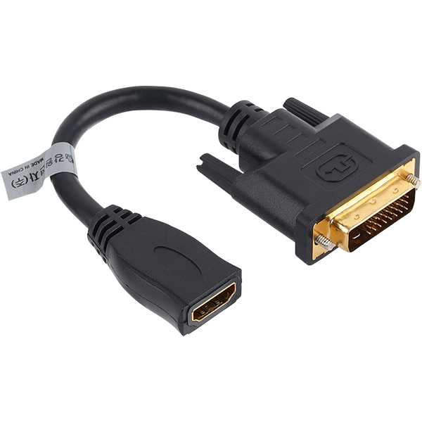 NETmate NMG001 HDMI / DVI 케이블 젠더 0.15m