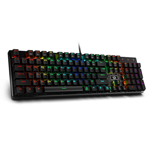 Redragon DEVARAJAS K556RGB RGB 게이밍 키보드 (갈축)