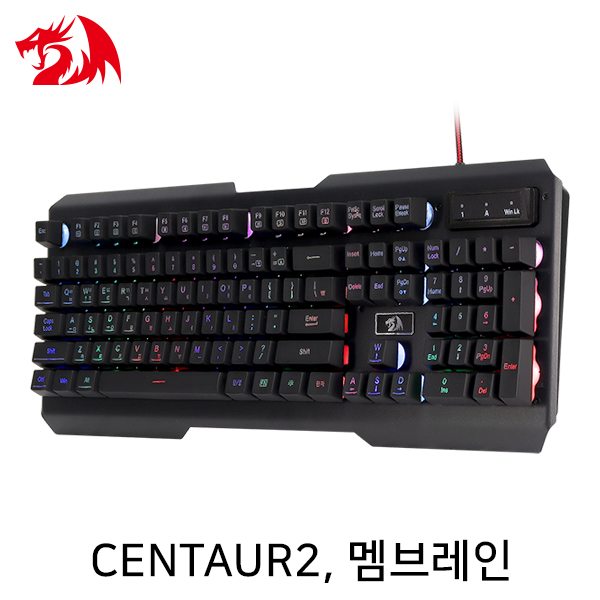 Redragon CENTAUR2 K506-1 RAINBOW 멤브레인 게이밍 키보드