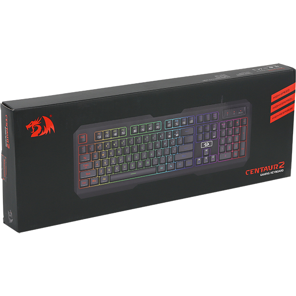 Redragon CENTAUR2 K506-1 RAINBOW 멤브레인 게이밍 키보드