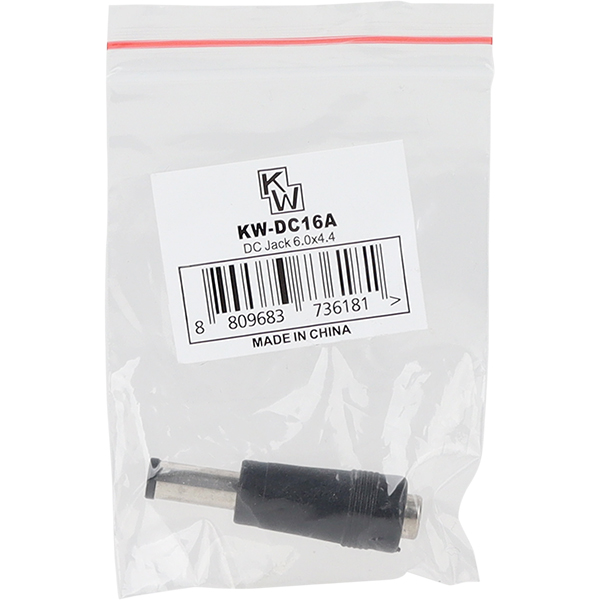 KW KW-DC16A 5.5x2.1 to 6.0x4.4mm 아답터 변환 잭