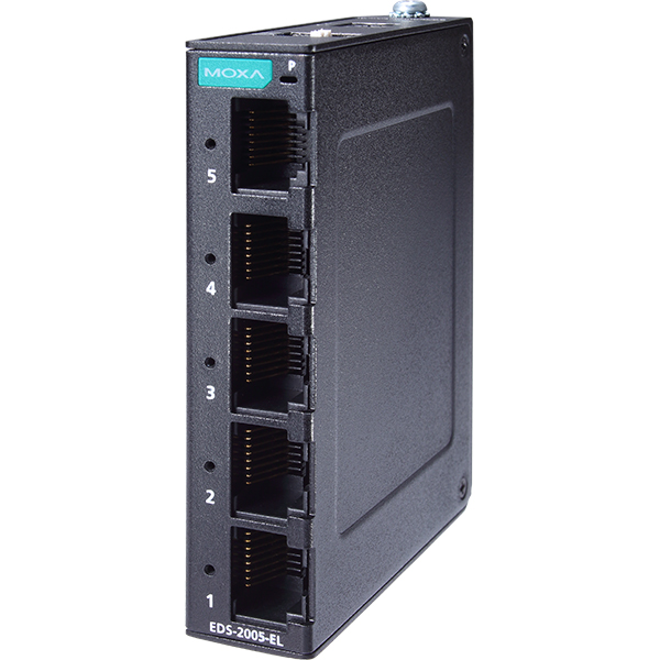 MOXA(모싸) ★재고보유★ EDS-2005-EL 초소형 산업용 5포트 스위칭 허브(메탈 하우징)