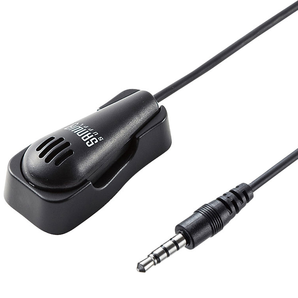 SANWA MM-MCF03BK 클립형 핀 마이크