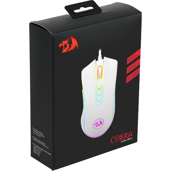 Redragon COBRA WHITE M711W RGB 게이밍 마우스
