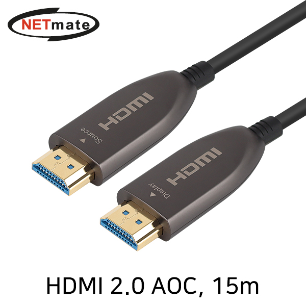 NETmate NM-HAC15 HDMI2.0 Hybrid AOC 케이블 15m