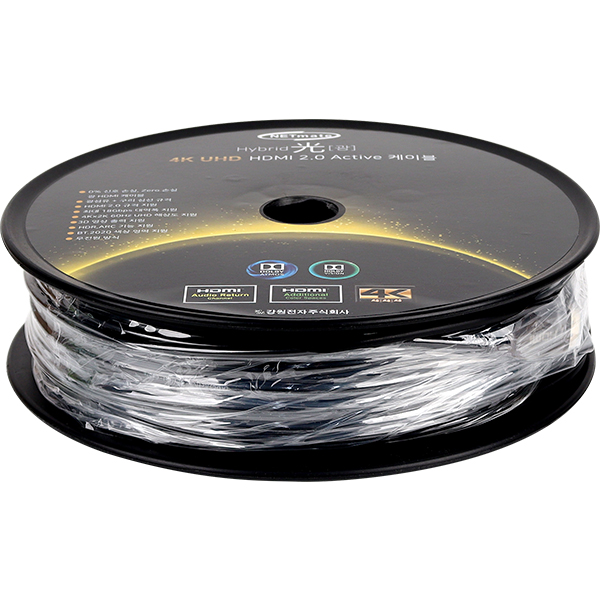 NETmate NM-HAC100 HDMI2.0 Hybrid AOC 케이블 100m