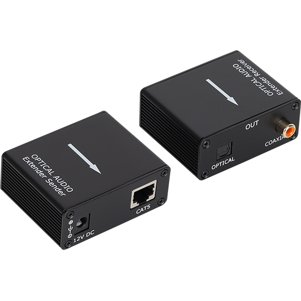 NETmate NM-PTR03 디지털 오디오 1:2 익스텐더(로컬 + 리모트)(100m)