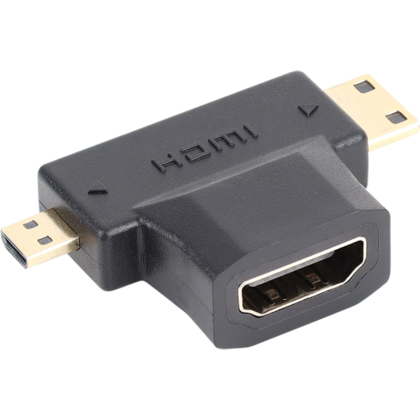 NETmate NMG010 HDMI / Mini + Micro HDMI 젠더