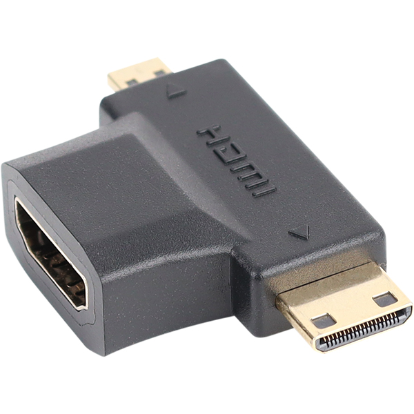 NETmate NMG010 HDMI / Mini + Micro HDMI 젠더