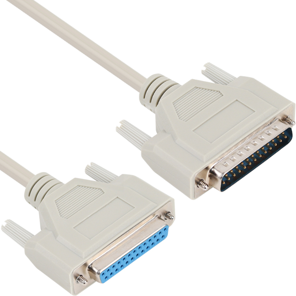 NETmate NMC-NF20GN 25핀 M/F 연장 케이블 2m