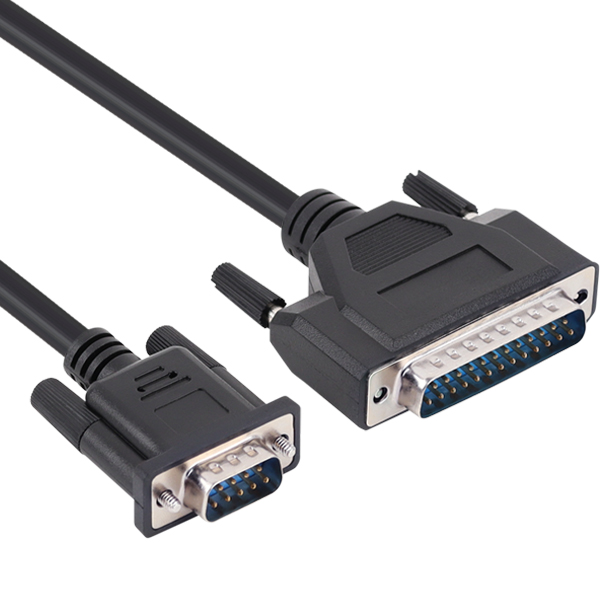 NETmate NM-DB925A 9핀↔25핀 시리얼 케이블 1.8m (DB9M↔DB25M)