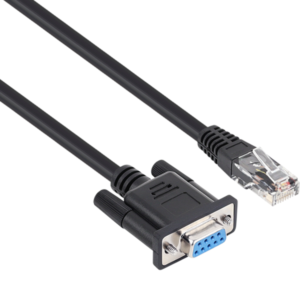 NETmate NM-DB945B 9핀↔RJ-45 시리얼 케이블 1.8m (DB9F↔RJ-45)