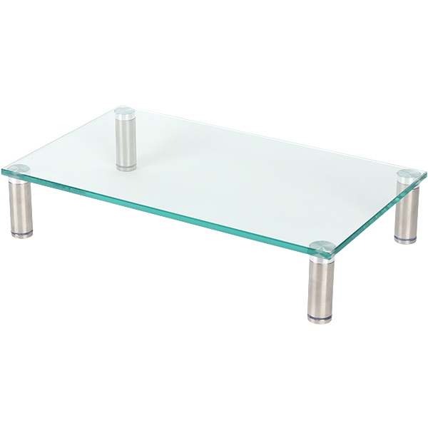 NETmate NM-GCD01N 다용도 강화유리 받침대(클리어/소)