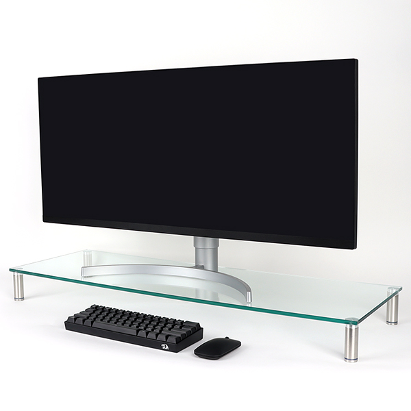 NETmate NM-GCD04N 다용도 강화유리 받침대(클리어/특대)