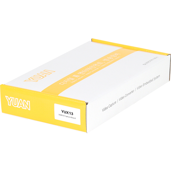 YUAN(유안) YUX13 USB3.0 HDMI 캡처 박스