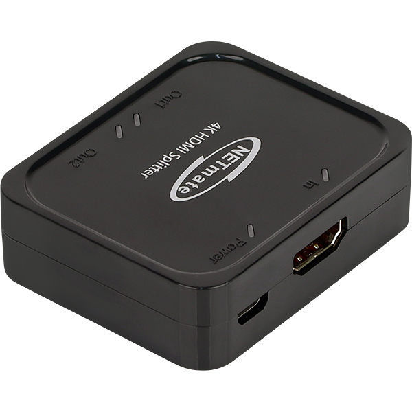NETmate NM-CTP01 4K 지원 HDMI 1:2 분배기