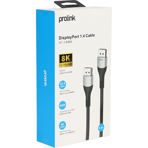 PROLINK PF380A-0300 8K 60Hz DisplayPort 1.4 케이블 3m