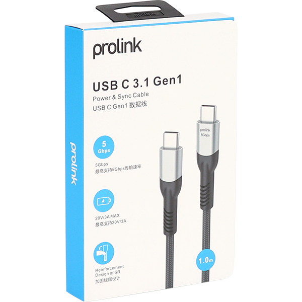 PROLINK PF480A-0100 USB3.1 Gen1 CM-CM 케이블 1m