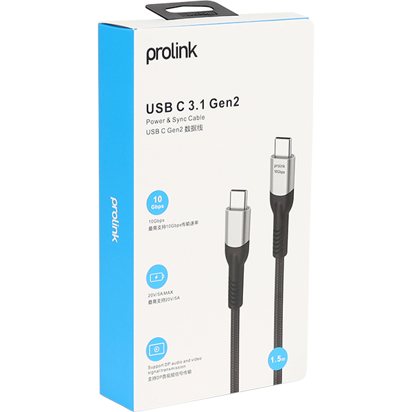 PROLINK PF487A-0150 USB3.1 Gen2 CM-CM 케이블 1.5m