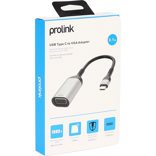 PROLINK PF401A USB Type C to VGA(RGB) 컨버터