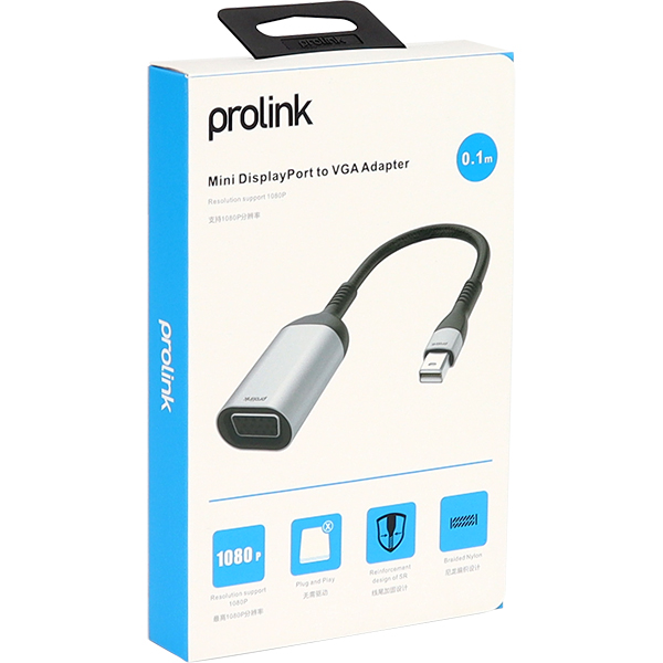 PROLINK PF351A Mini DisplayPort to VGA(RGB) 컨버터(1080p)