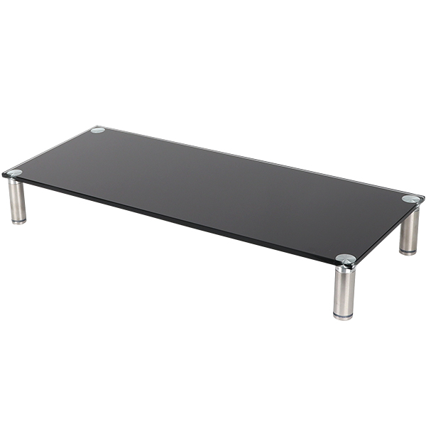 NETmate NM-GCD02BN 다용도 강화유리 받침대(블랙/중)