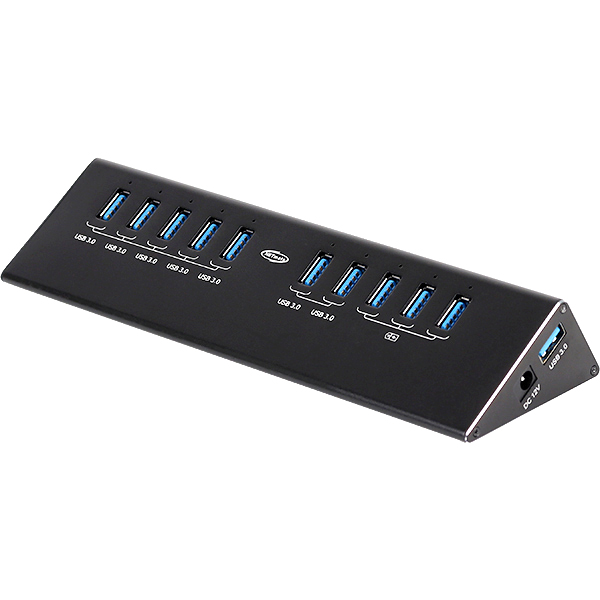NETmate NMU-H37PN USB3.0 10포트 유전원 충전 허브