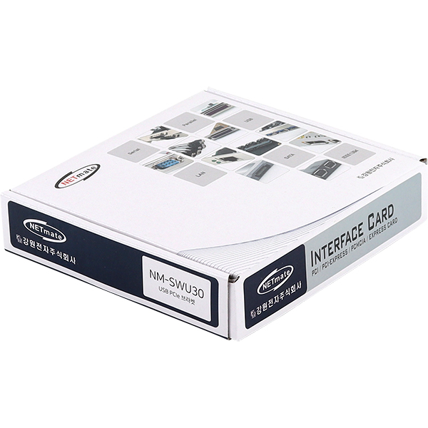 NETmate NM-SWU30 USB3.0 2포트 PCI Express 카드(슬림PC겸용)