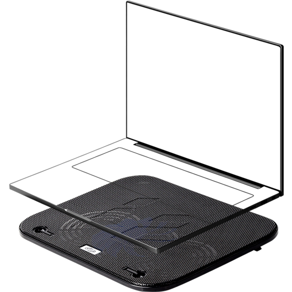 NETmate NM-LTC01 노트북 쿨링 스탠드(120mm 쿨링팬)