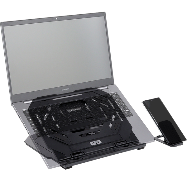 NETmate NM-LTS02 노트북 스마트폰 거치대 세트