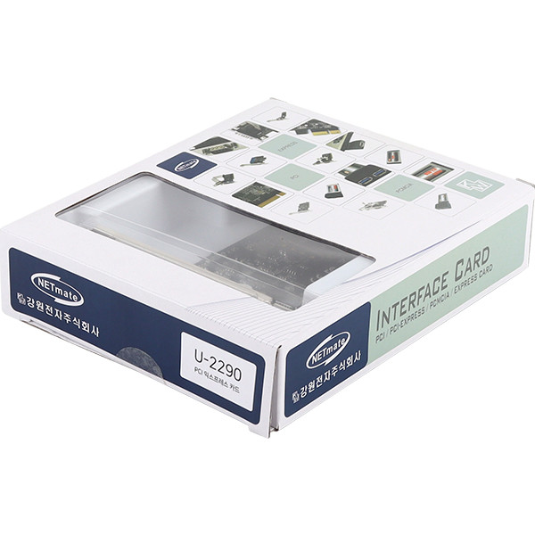 NETmate U-2290 USB3.2 Gen2x2 Type C 1포트 PCI Express 카드(슬림PC겸용)