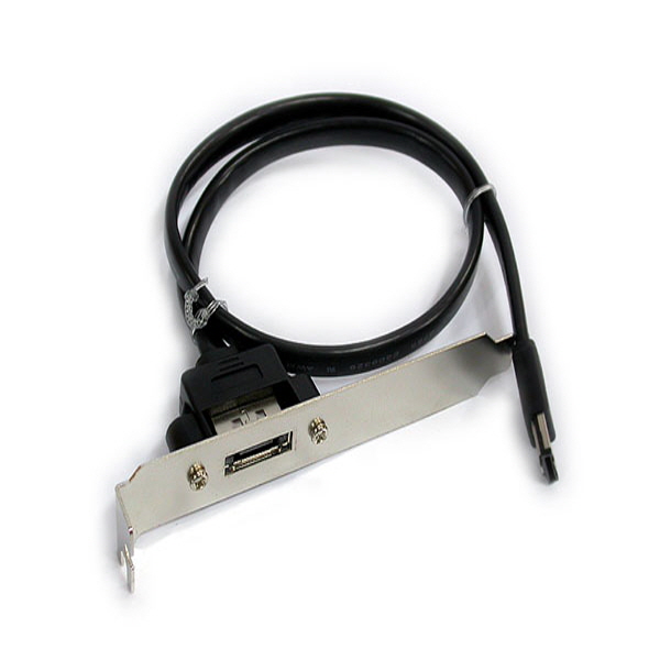 NETmate ESATA-ESATA(브라켓) 케이블 0.5m