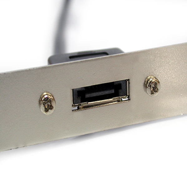 NETmate ESATA-ESATA(브라켓) 케이블 0.5m