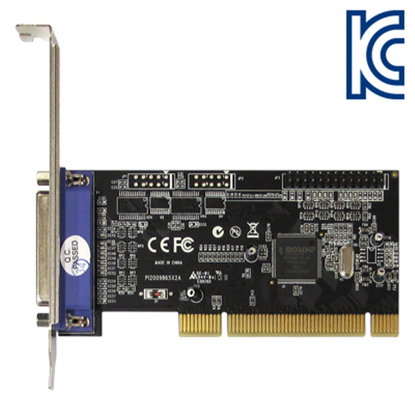 NETmate I-410 2포트 패러럴 PCI 카드(MOS)(슬림PC겸용)