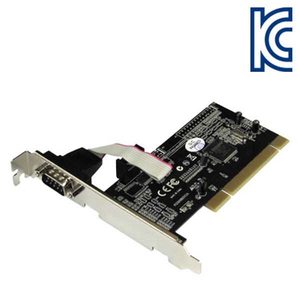 NETmate I-380 1포트 PCI 시리얼카드(MOS)(슬림PC겸용) New