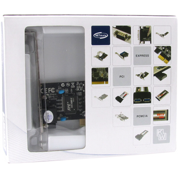 NETmate N-232 PCI 기가비트 랜카드(Realtek)(슬림PC겸용)