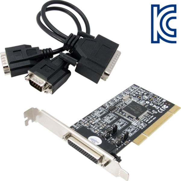 NETmate IP-100 2포트 PCI RS422/485 시리얼카드(Oxford)(슬림PC겸용)