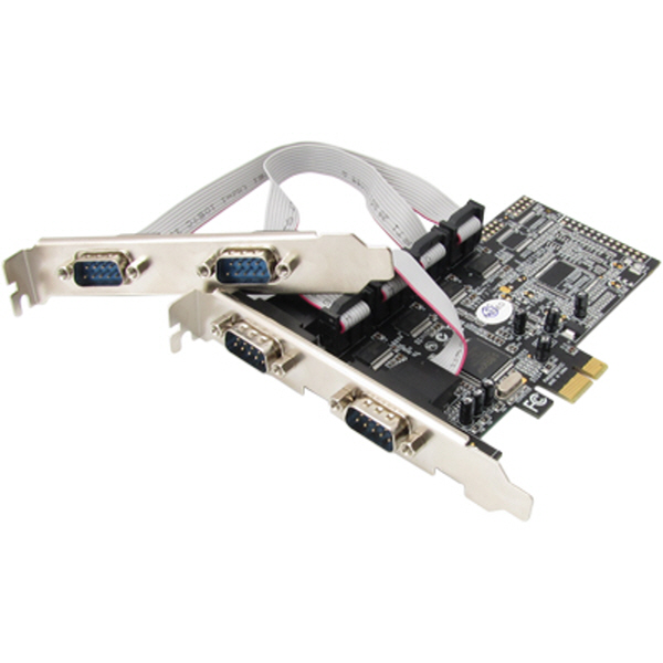 NETmate I-343 4포트 PCI Express 시리얼카드(MOS)(슬림PC겸용)